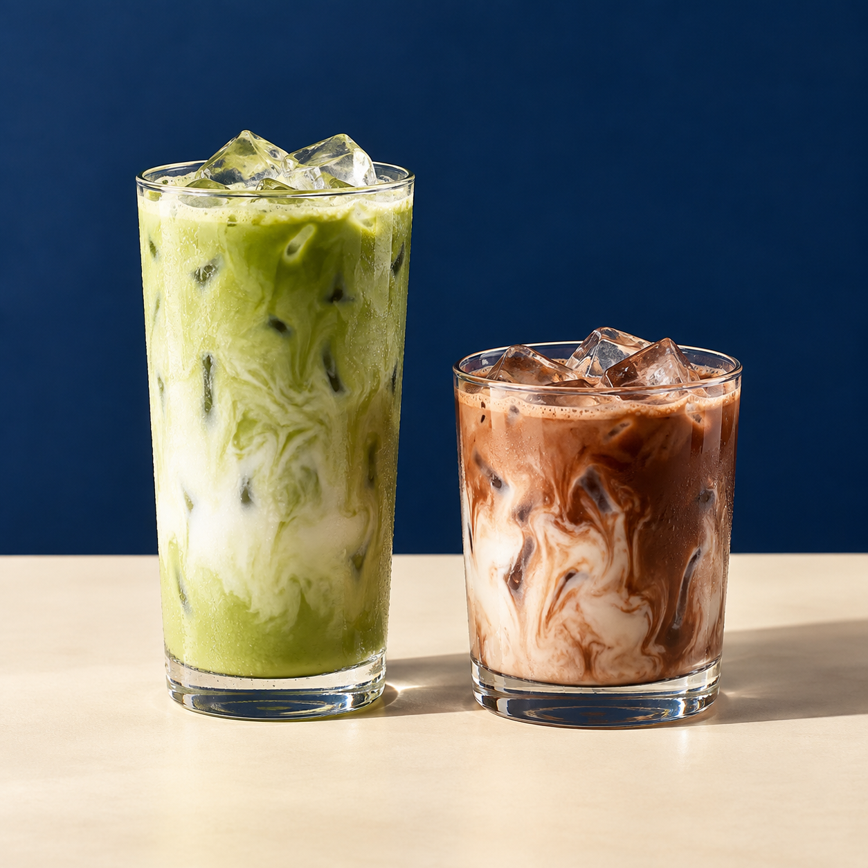 Ilustrasi Creamy latte